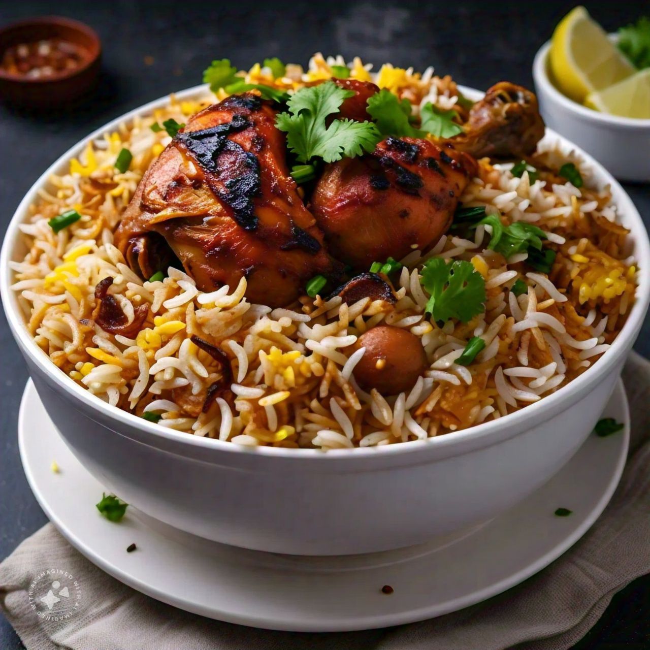 Pepper Chicken Biryani